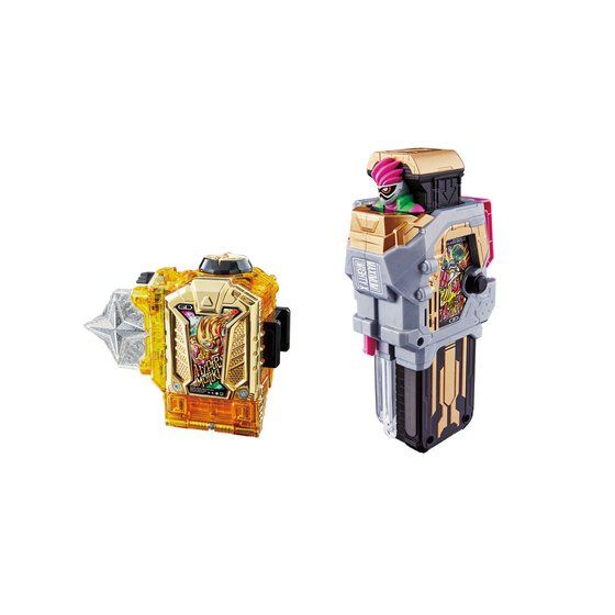 [PREORDER] SUPER BEST DX Hyper Muteki & Maximum Mighty X Gashat Set