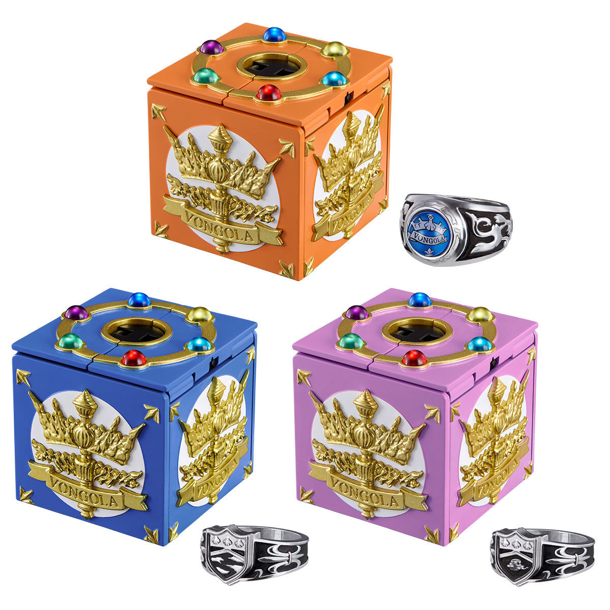 REBORN! Special Memorize Vongola Box & Ring Set (Reissue)