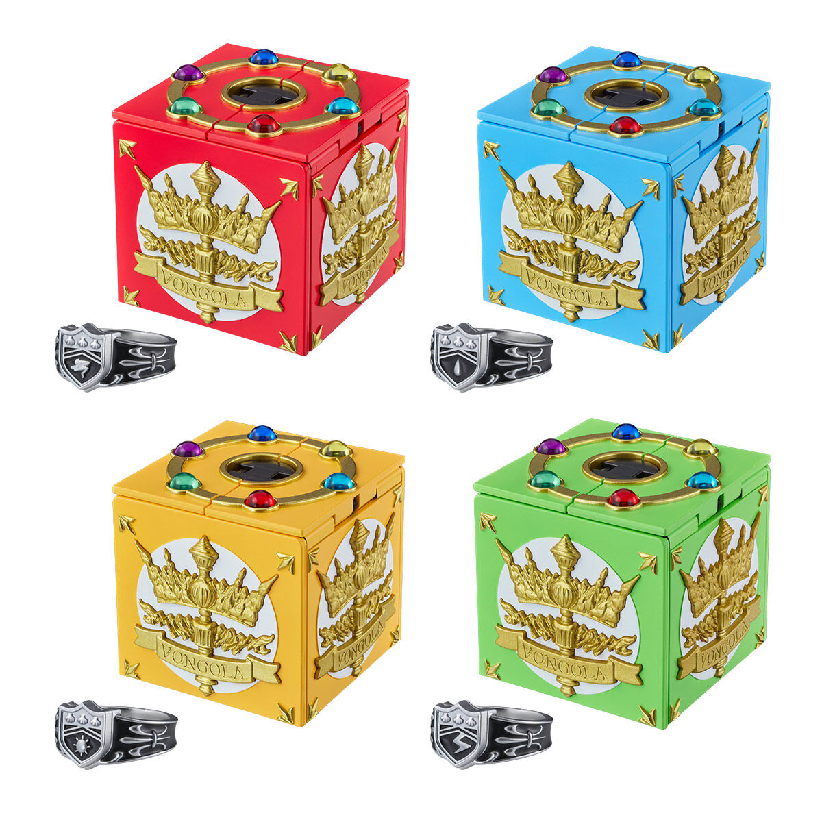 REBORN! Special Memorize Vongola Box & Ring Set 2