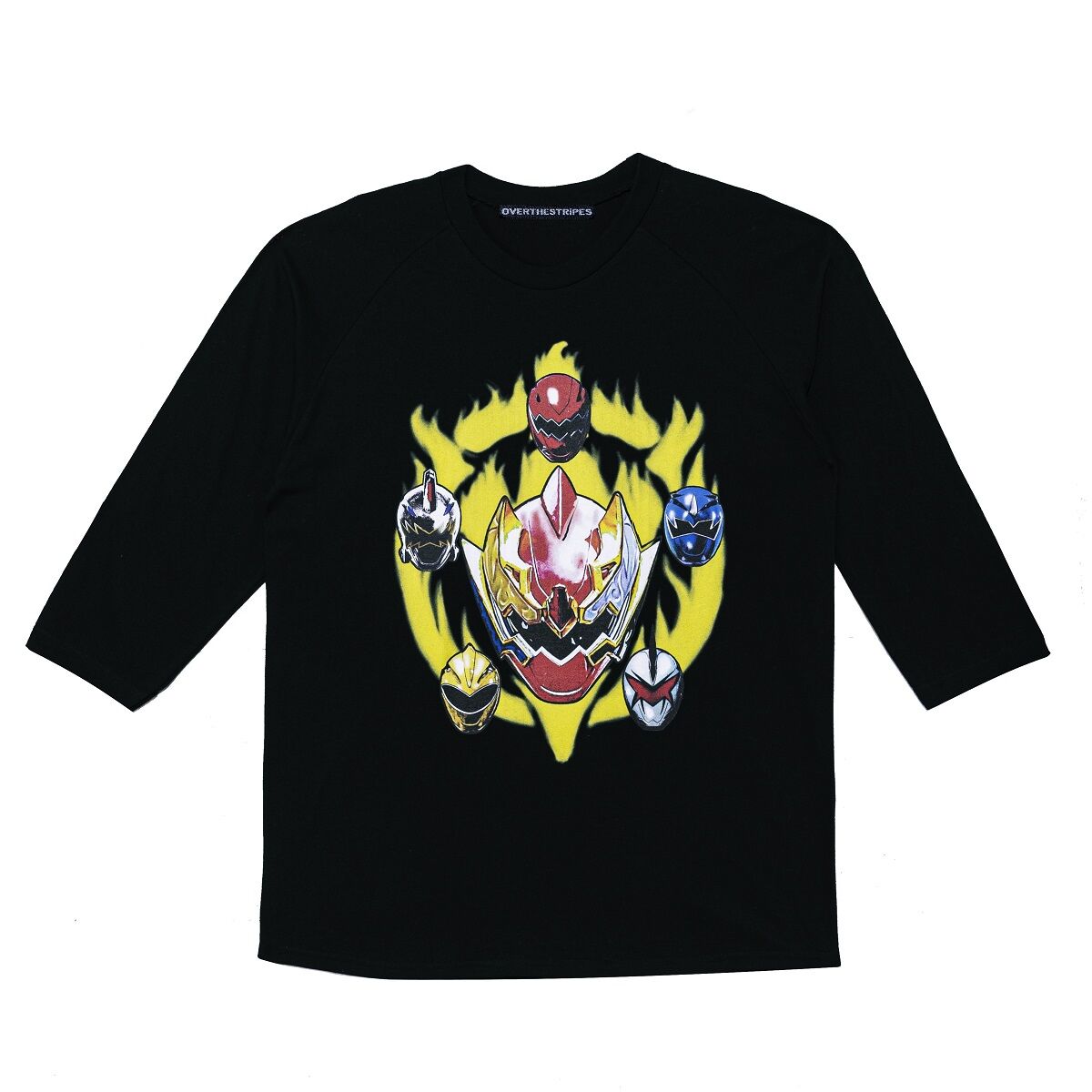 Over The Stripes Abaranger x Cho Abaremax T-Shirt