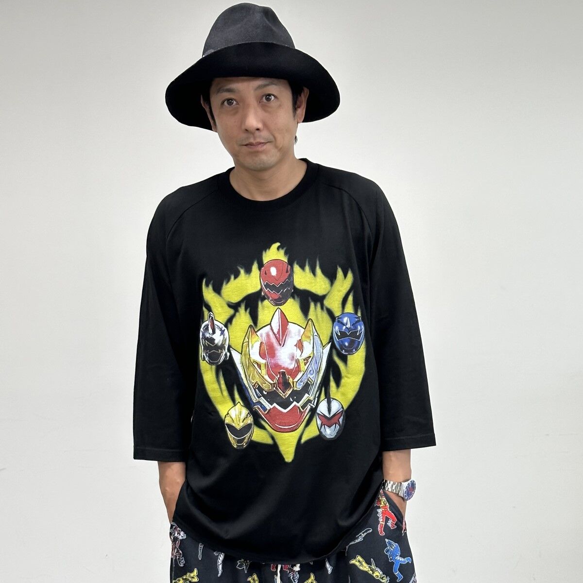 Over The Stripes Abaranger x Cho Abaremax T-Shirt