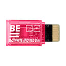 BEMEMORY Digimon Adventure 02 D-3 White and Yellow & D-3 White Red Dim Set