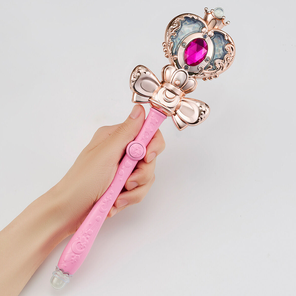 [PREORDER] Sailor Moon Miracle Shiny Series Spiral Heart Moon Rod