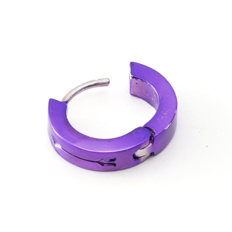 Boon Violet Hoop Earring