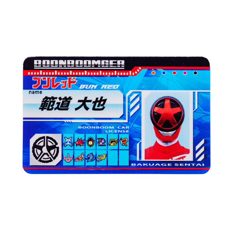 BoonBoomger License PIICA Card & Clear Case