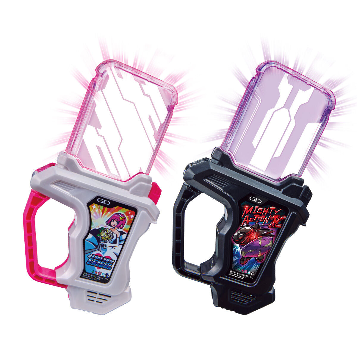 [PREORDER] DX Tokimeki Bridal & Proto Mighty Action X Noir Gashat Set