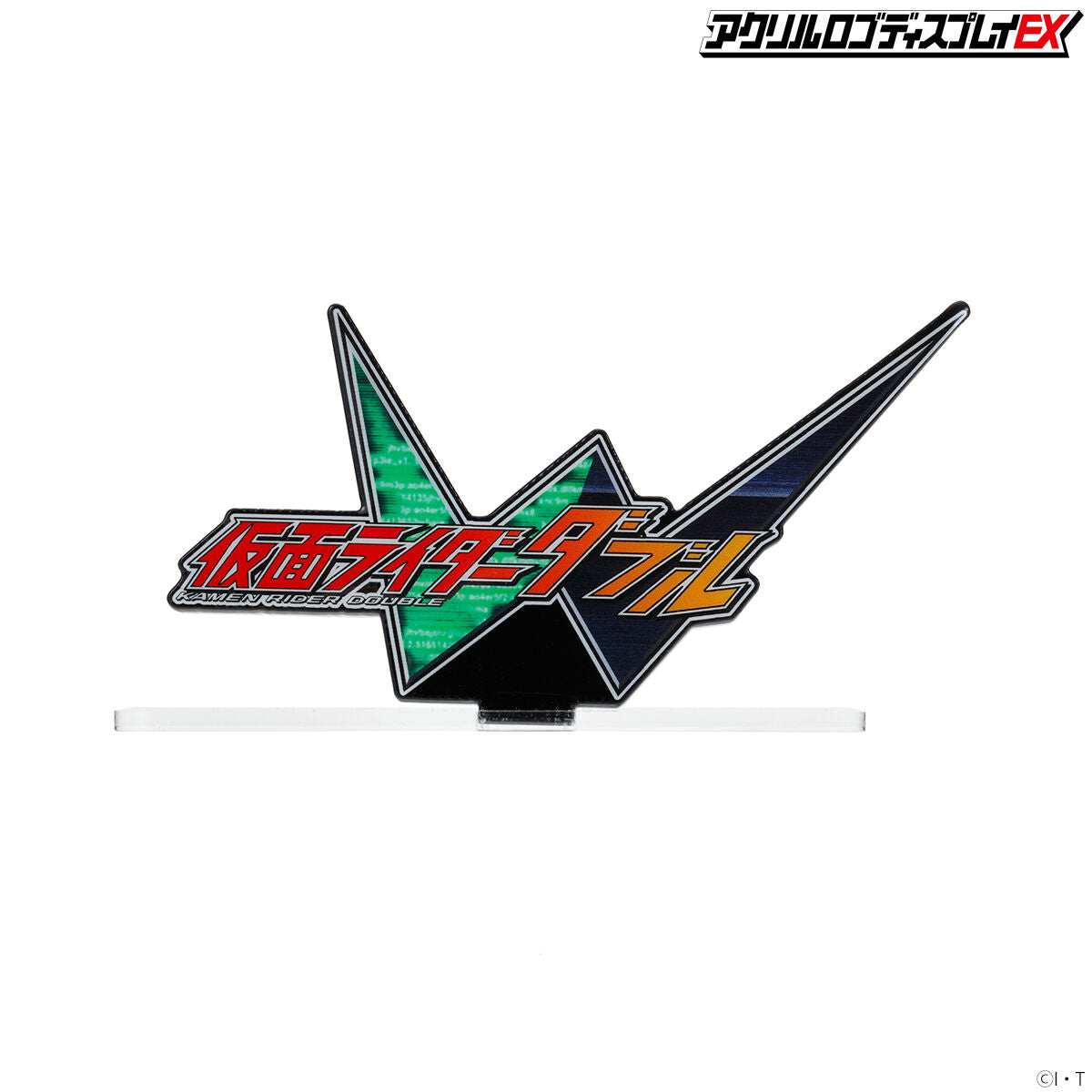 [PREORDER] Kamen Rider W Acrylic Logo Display