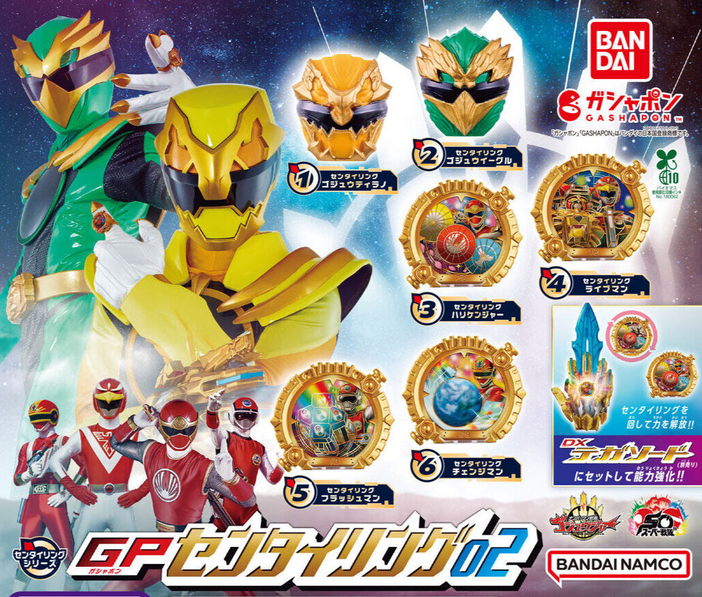 Gozyuger GP Sentai Ring Set 02