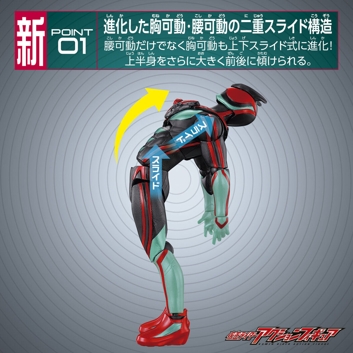 Kamen Rider Action Figure Kamen Rider Zeztz Physicam Impact