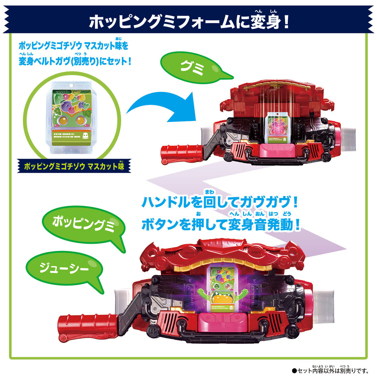 DX Rider Gochizo Special Set - New Species Ver 03