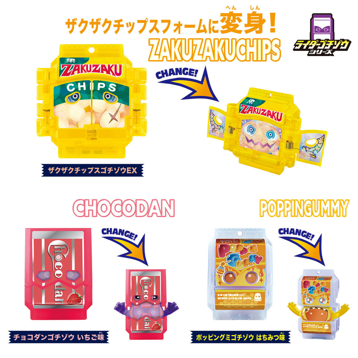 DX Rider Gochizo Special Set - New Species Ver 02