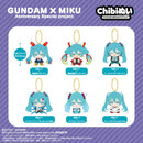 00 Gundam Hatsune Miku Chibi Sitting Plush
