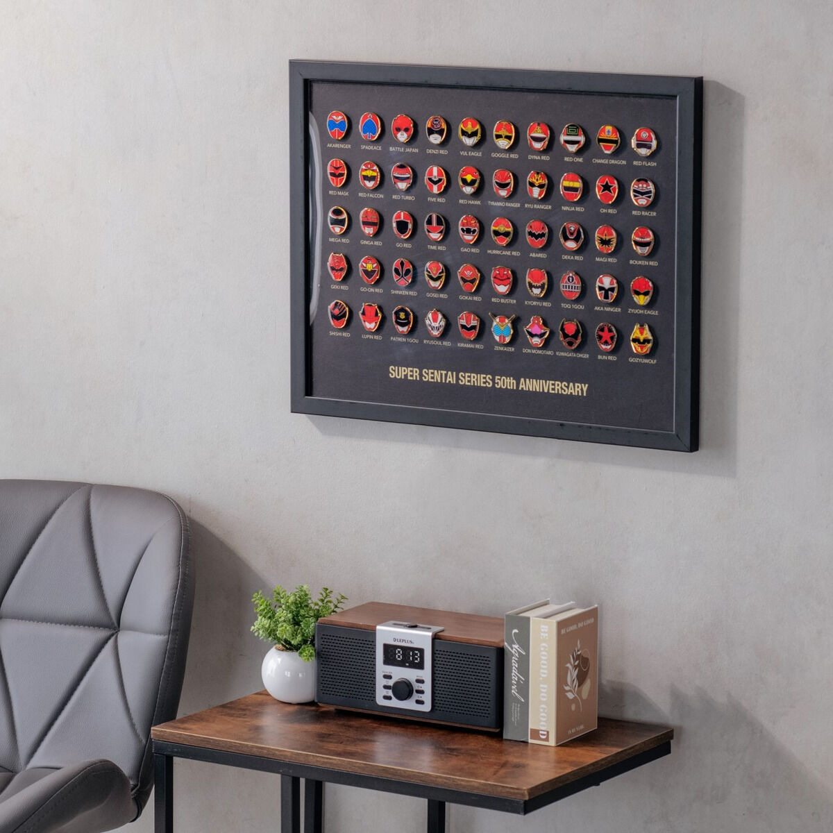 [PREORDER] Super Sentai 50th Anniversary Framed Pin Set