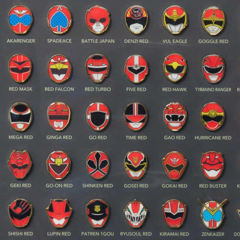 [PREORDER] Super Sentai 50th Anniversary Framed Pin Set