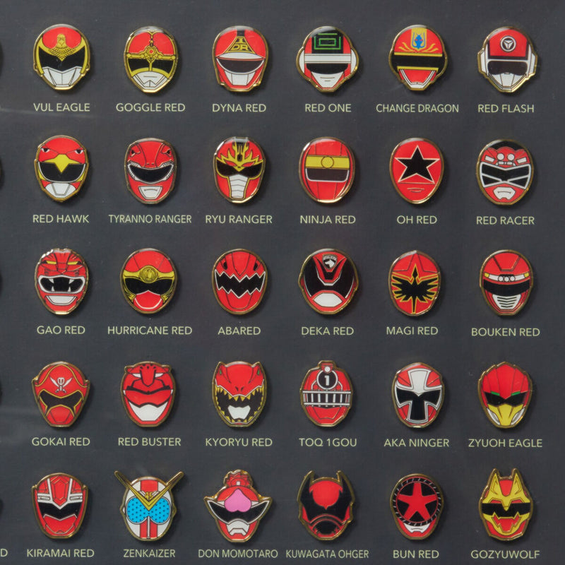 [PREORDER] Super Sentai 50th Anniversary Framed Pin Set