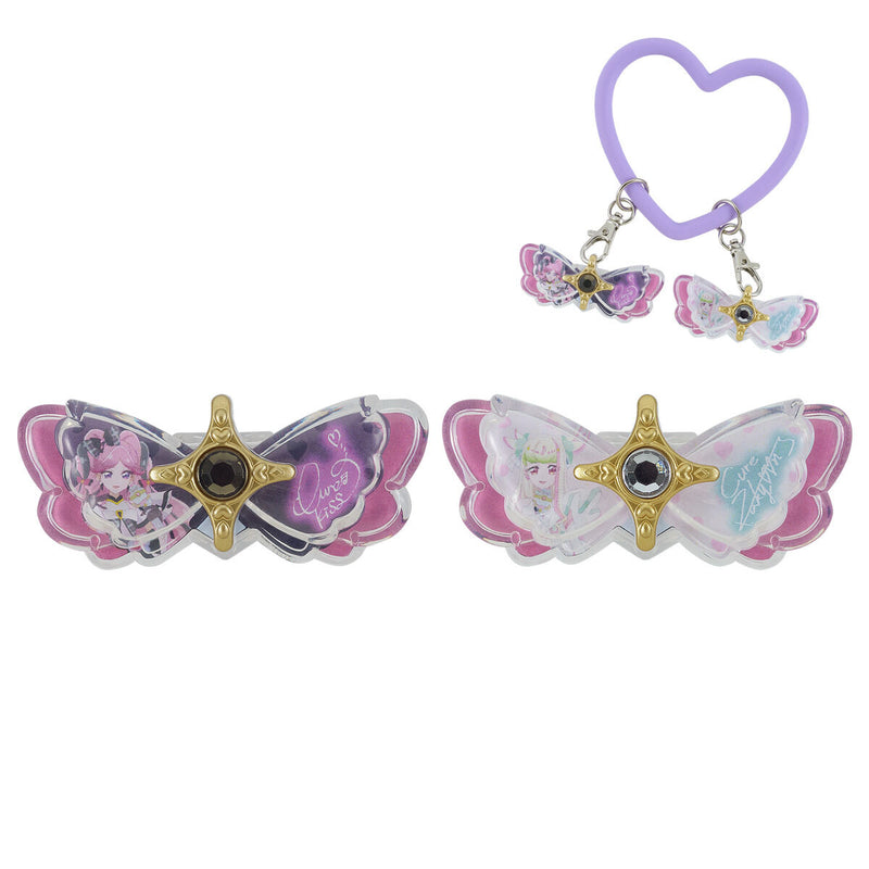 Cure Zukyoon & Kiss Kirarun Ribbon & Bracelet Set