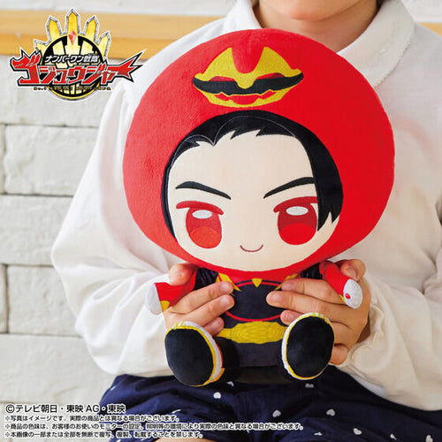 クローバーマスコット　９個 Sentai Hero Henshin BIG Gozyu Wolf Plush