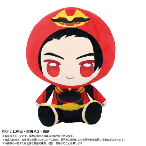 クローバーマスコット　９個 Sentai Hero Henshin BIG Gozyu Wolf Plush