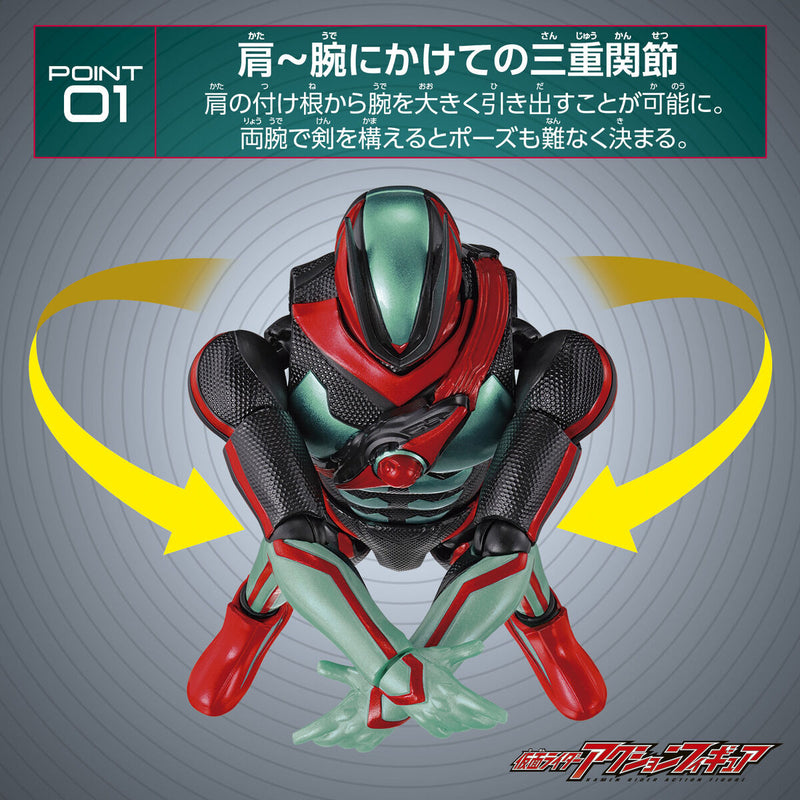 Kamen Rider Action Figure Kamen Rider Zeztz Techno Stream