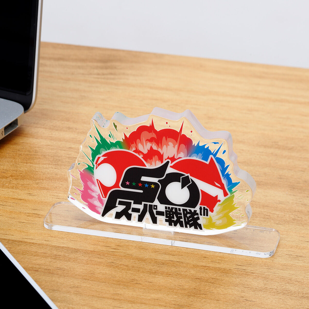 [PREORDER] Super Sentai 50th Anniversary Acrylic Logo Display