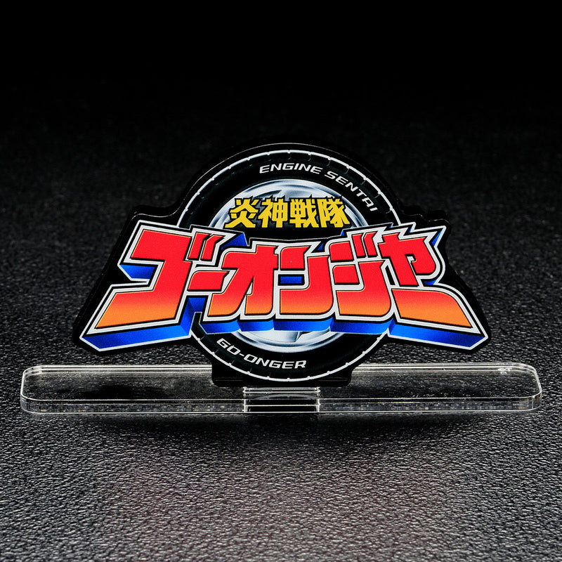[PREORDER] Go-Onger Acrylic Logo Display