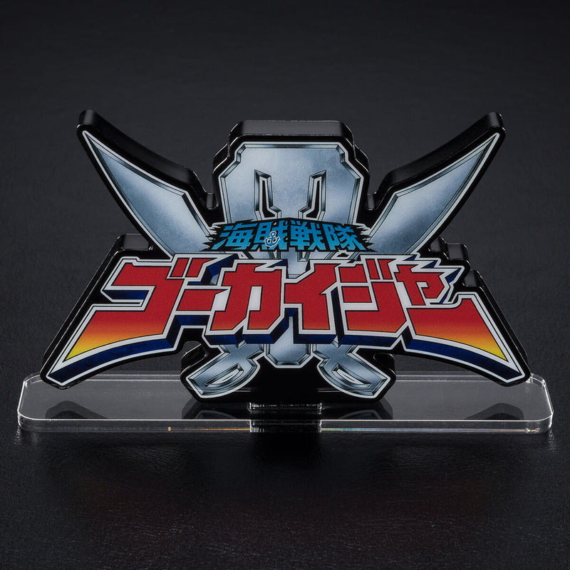 [PREORDER] Gokaiger Acrylic Logo Display (Reissue)