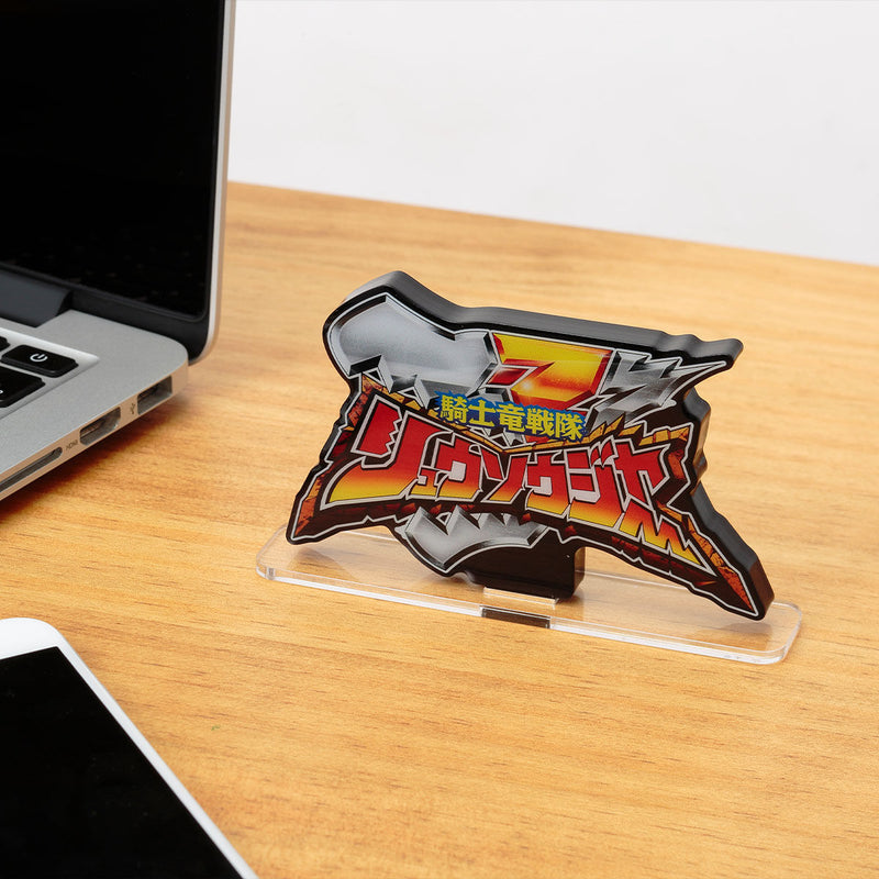 [PREORDER] Ryusoulger Acrylic Logo Display (Reissue)