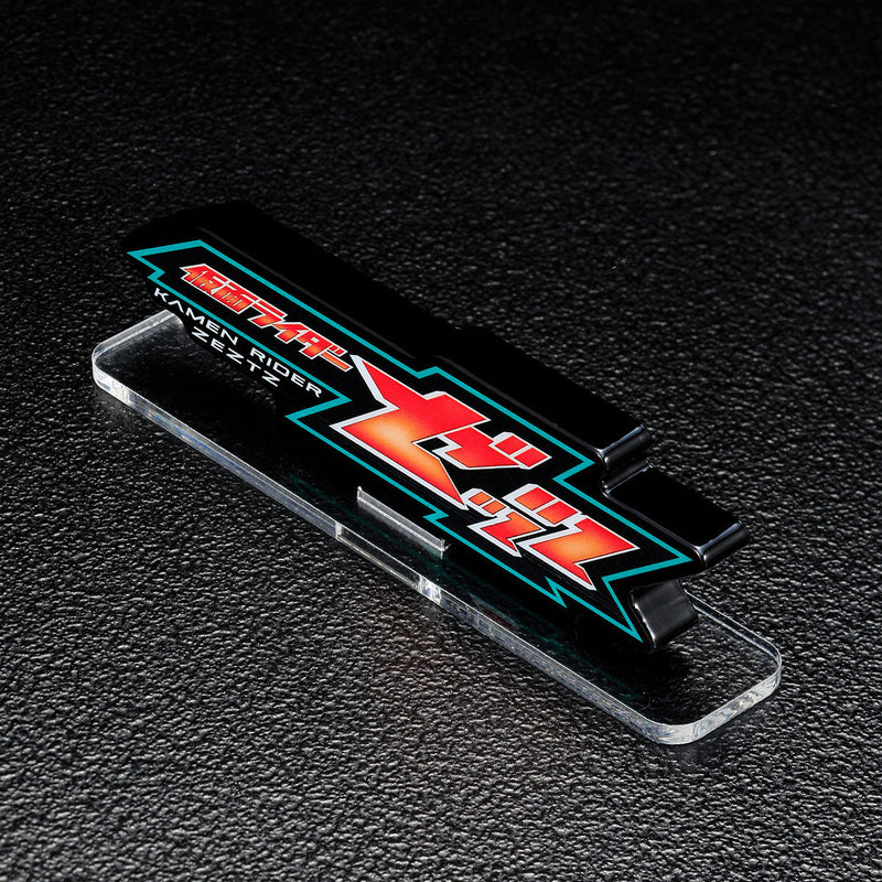 Kamen Rider Zeztz Acrylic Logo Display