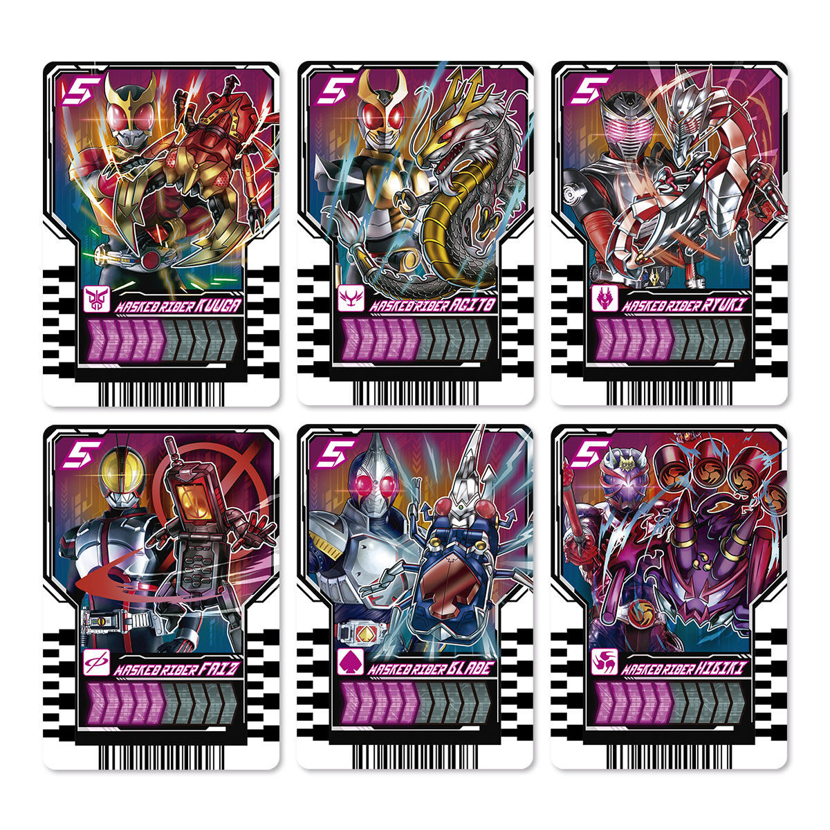 [PREORDER] Premium DX Ride Chemy Card - Legend Rider Set