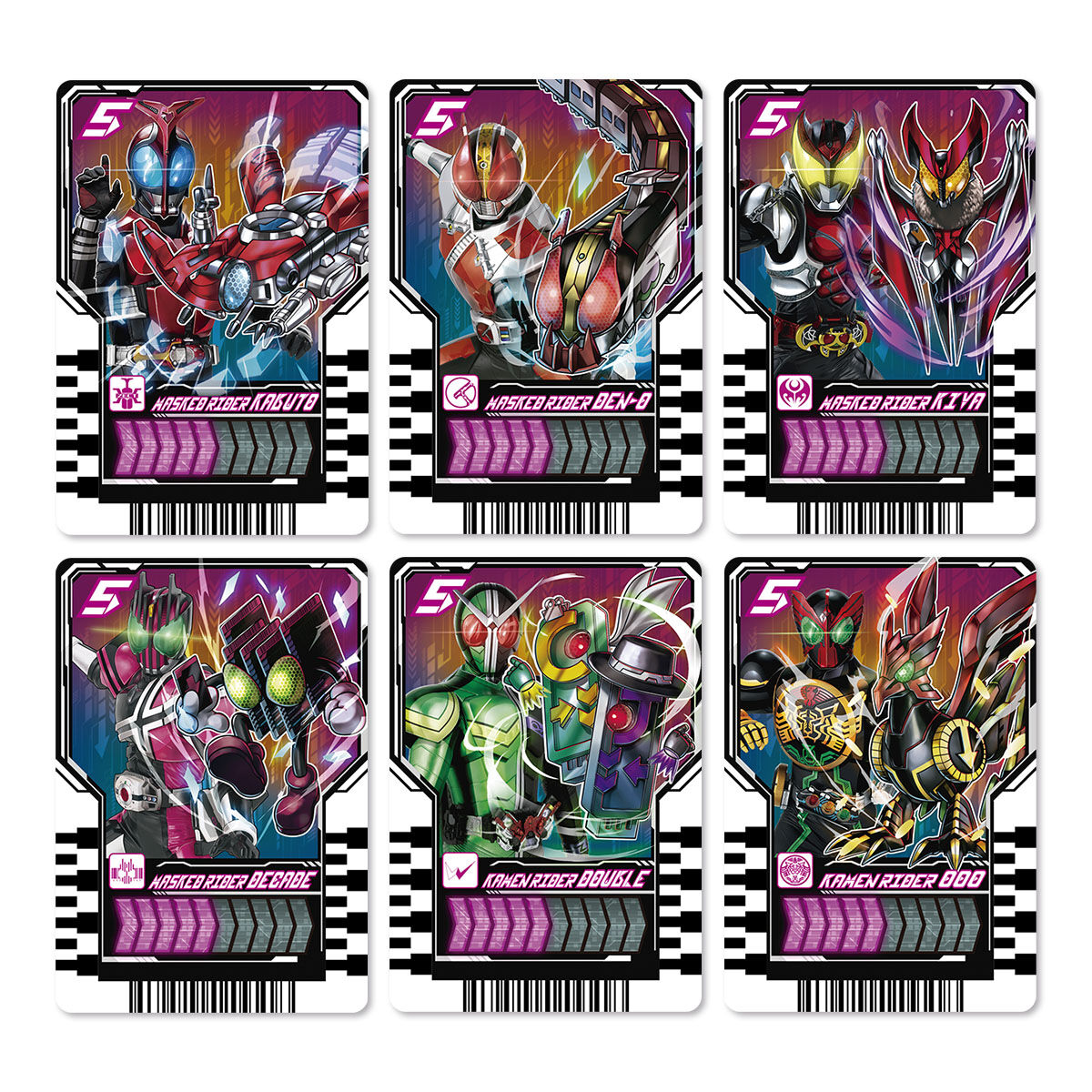 [PREORDER] Premium DX Ride Chemy Card - Legend Rider Set