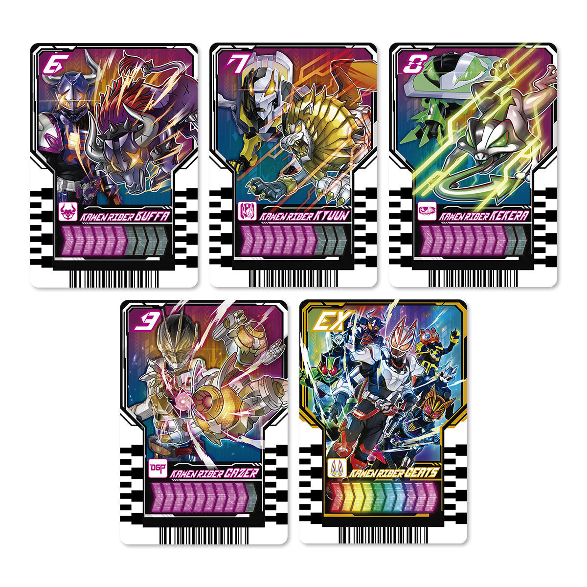 [PREORDER] Premium DX Ride Chemy Card - Legend Rider Set