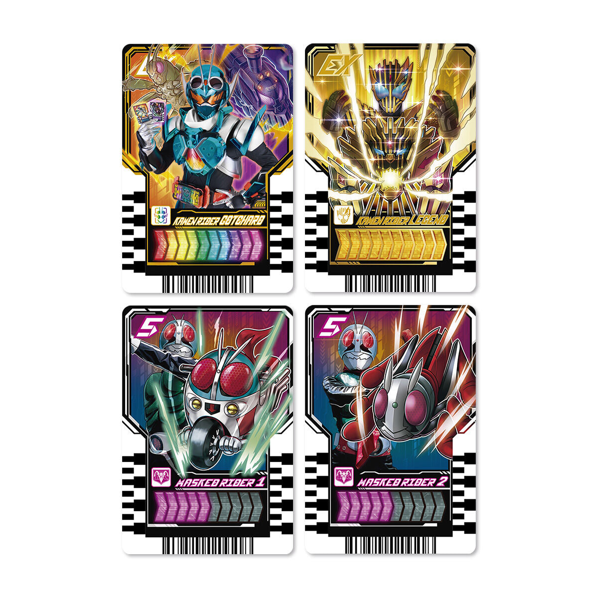 [PREORDER] Premium DX Ride Chemy Card - Legend Rider Set