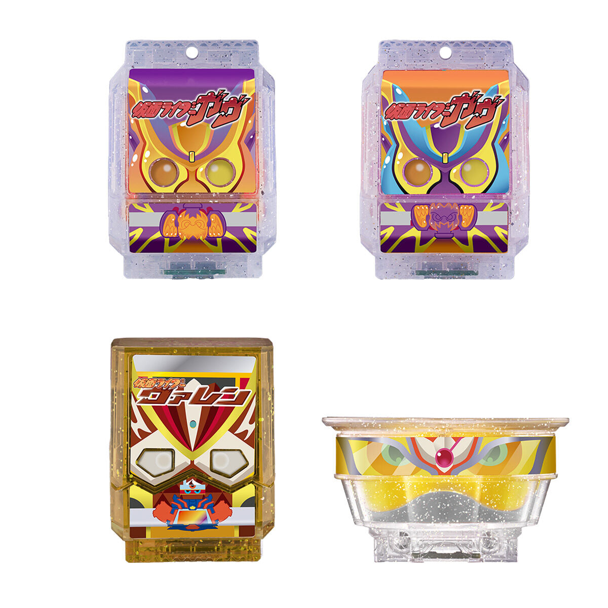 [PREORDER] DX Gochizo Party Set - Kamen Rider Gavv Ver 01 (Kira‑Clear Version)