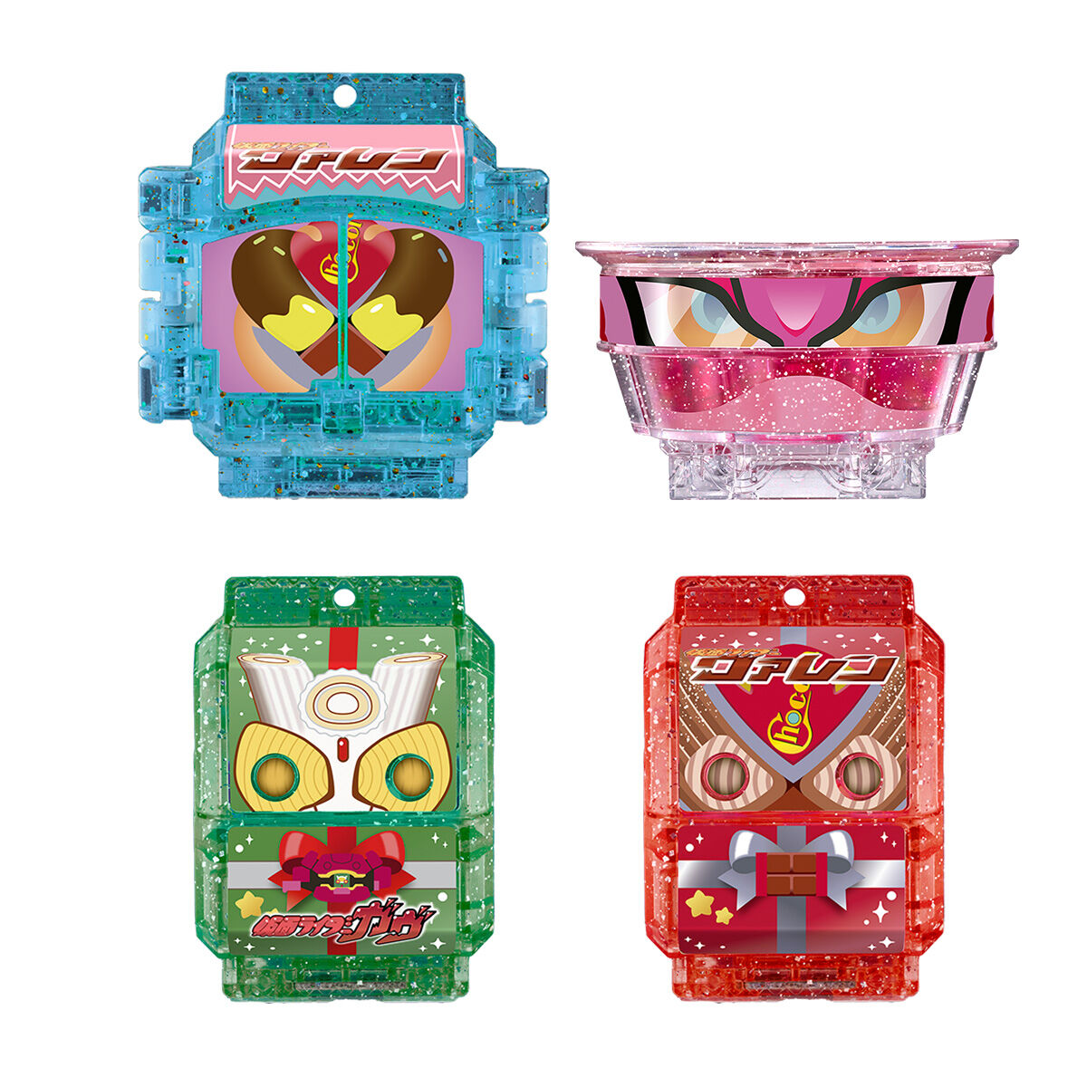 [PREORDER] DX Gochizo Party Set - Kamen Rider Gavv Ver 01 (Kira‑Clear Version)
