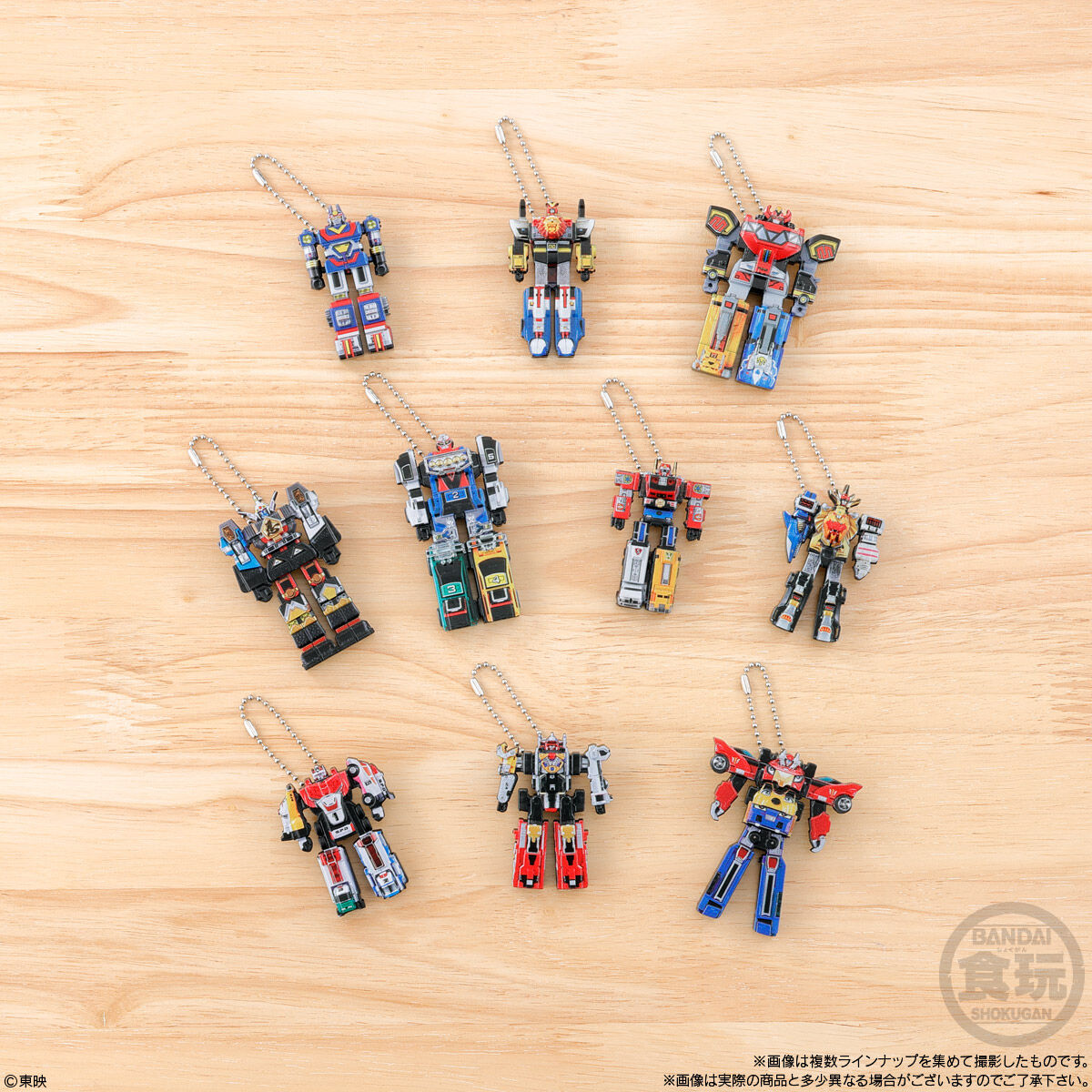 [PREORDER] Super Sentai DX Robot Charm & Choco Ball