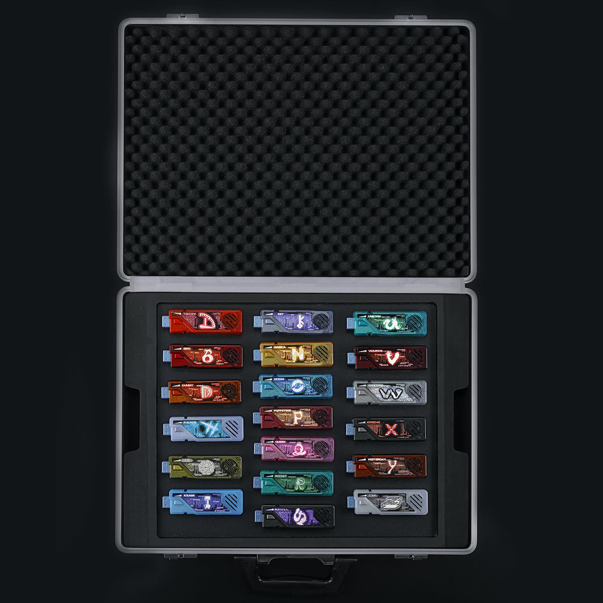 [PREORDER] T2 Gaia Memory Case NEVER - Kamen Rider W