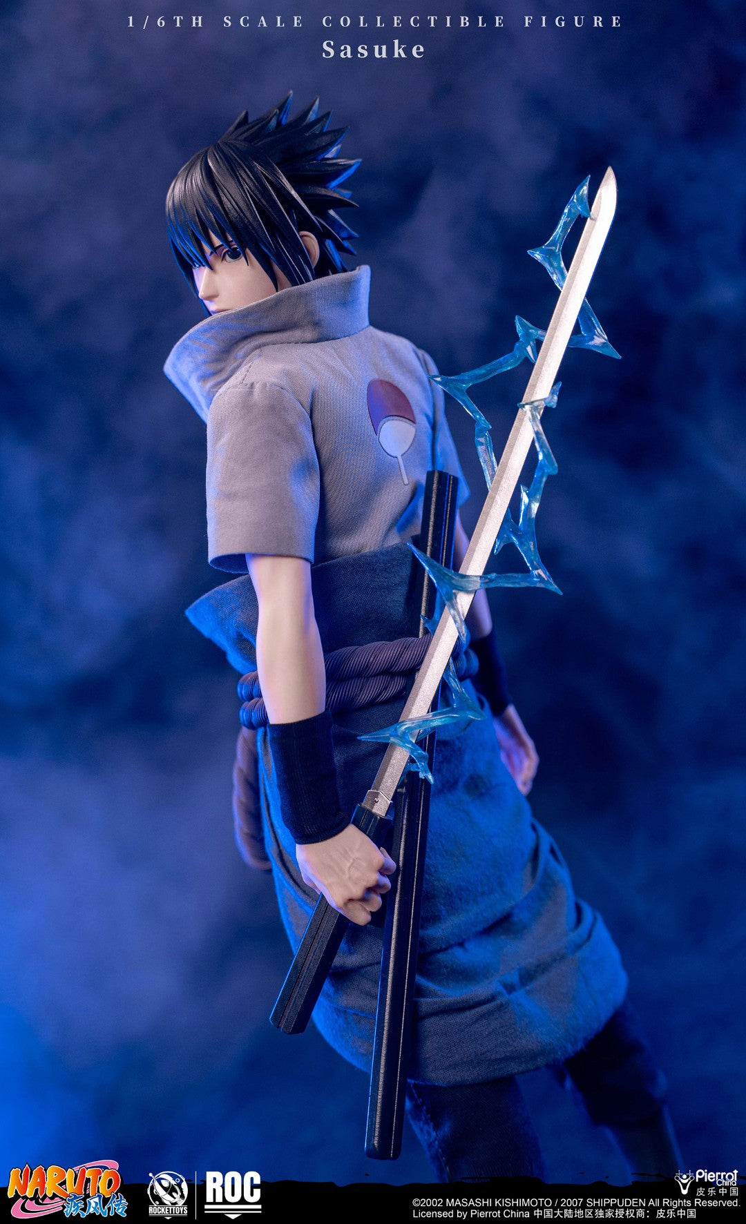 [PREORDER] ROCKET TOYS Sasuke Uchiha 1/6 Scale Action Figure