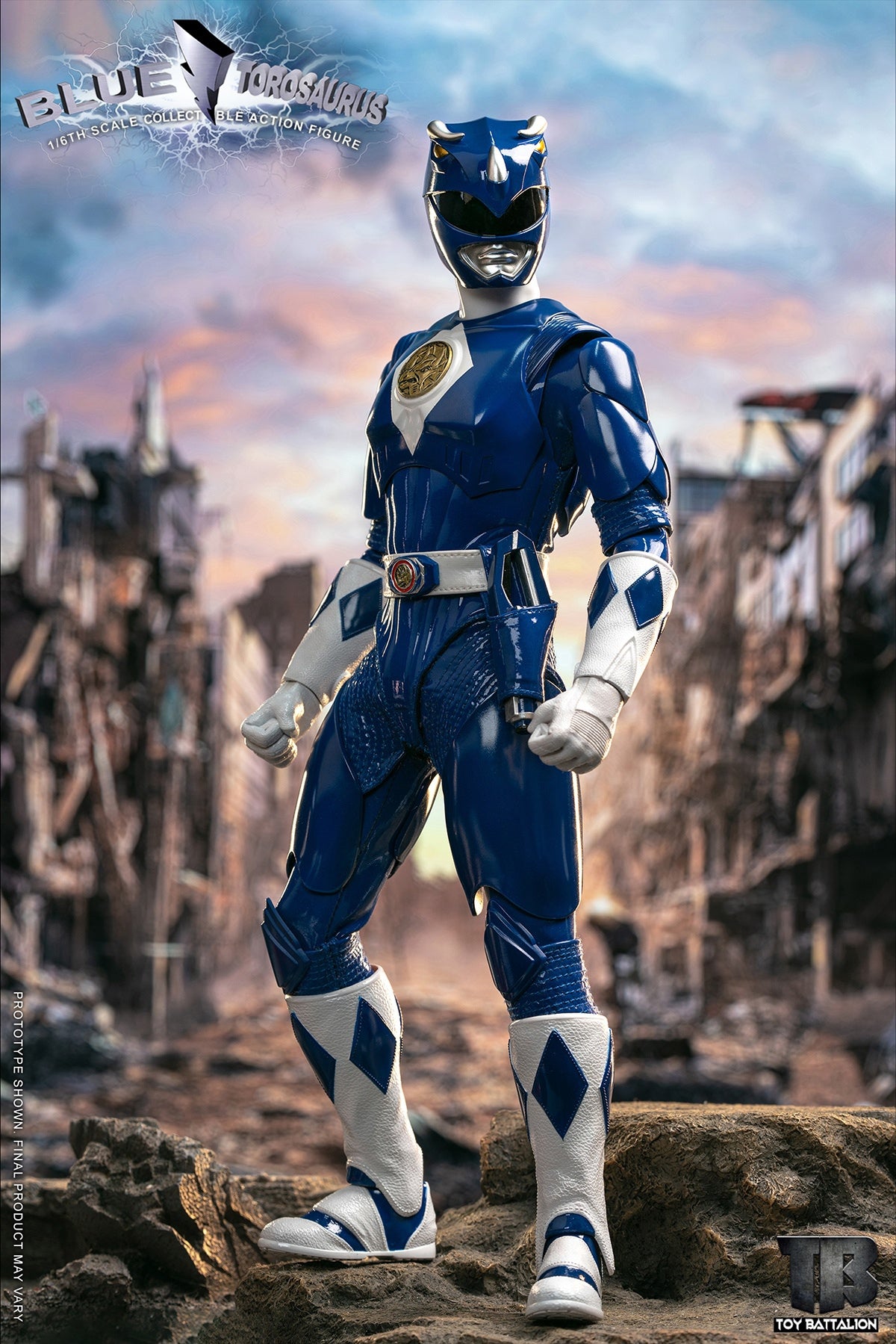 Toy Riot Blue Toys Battalion Blue Torosaurus 1/6 Scale Action Figure