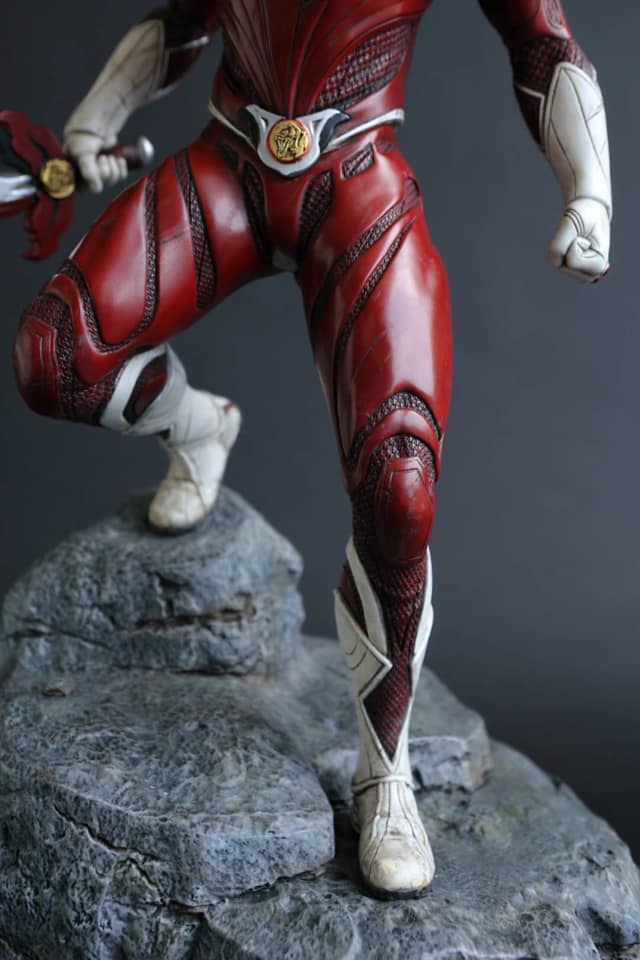 Mythos Red Ranger My Hero Studios Red Ranger 1/4 Scale Collectible Statue