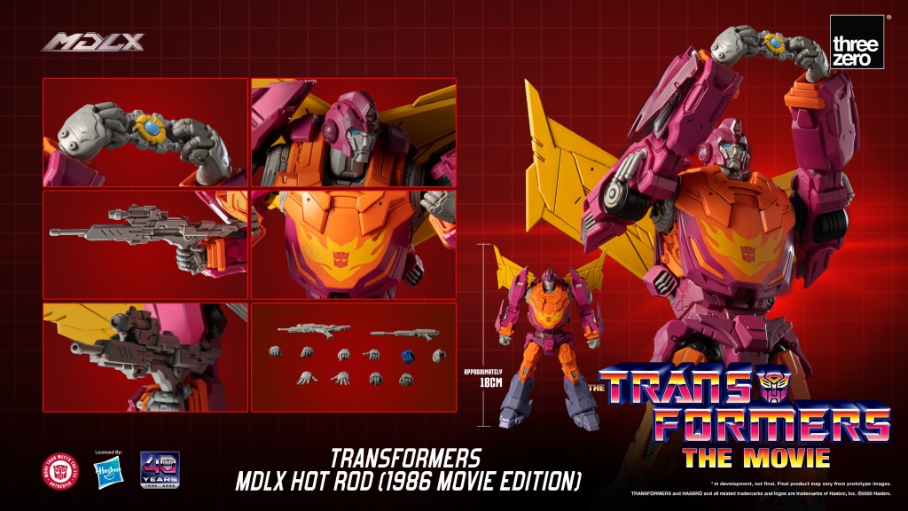 [PREORDER] MDLX Hot Rod (1986 Movie Edition) - Transformers