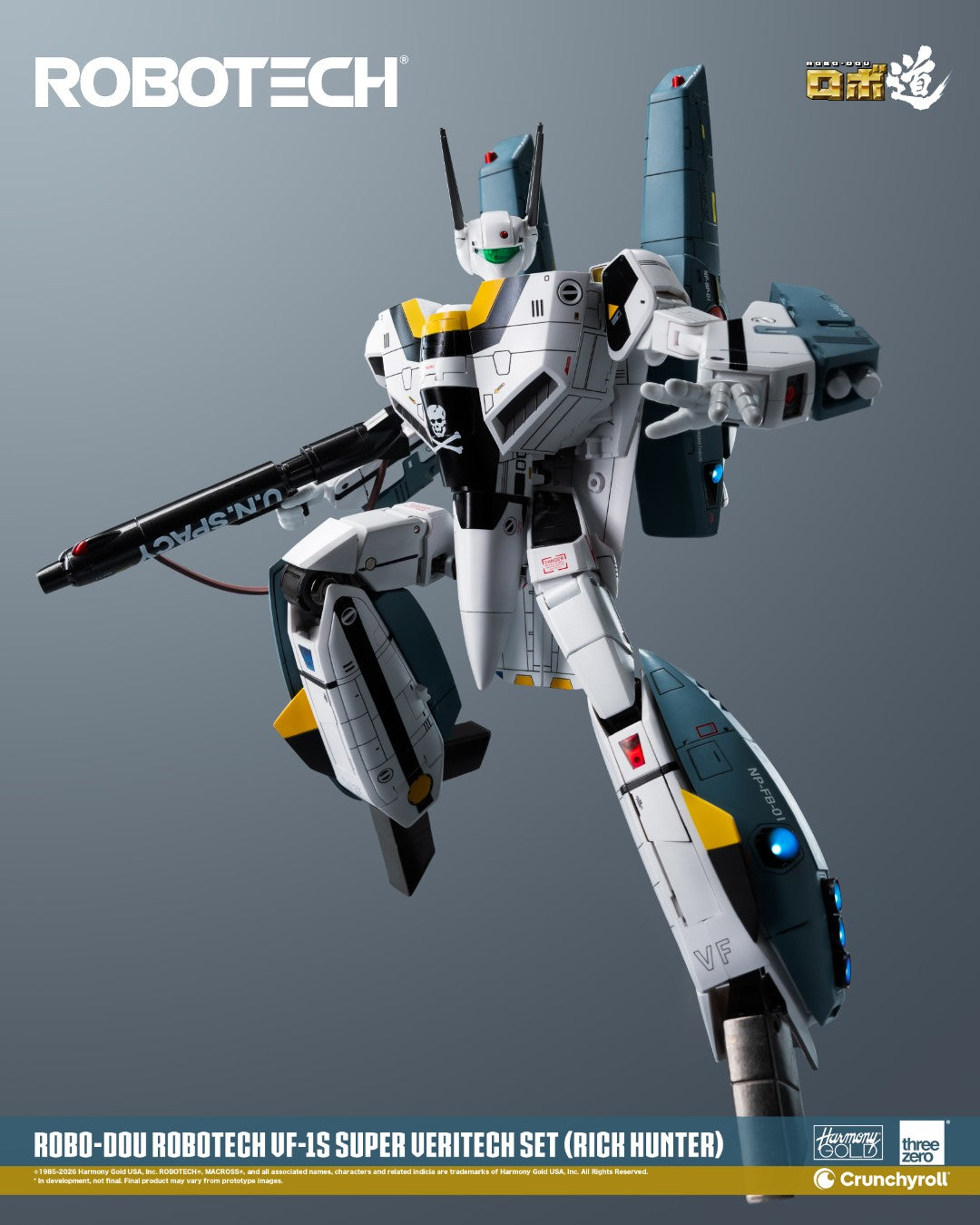 [PREORDER] ROBO-DOU ROBOTECH VF‐1S Super Veritech Set (RICK HUNTER)
