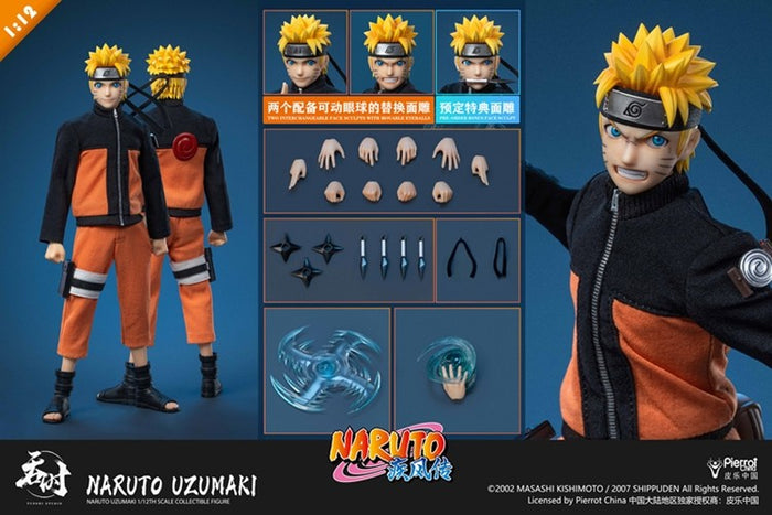 Tunshi Studio TS-020 Naruto Uzumaki 1/12 Scale Figure