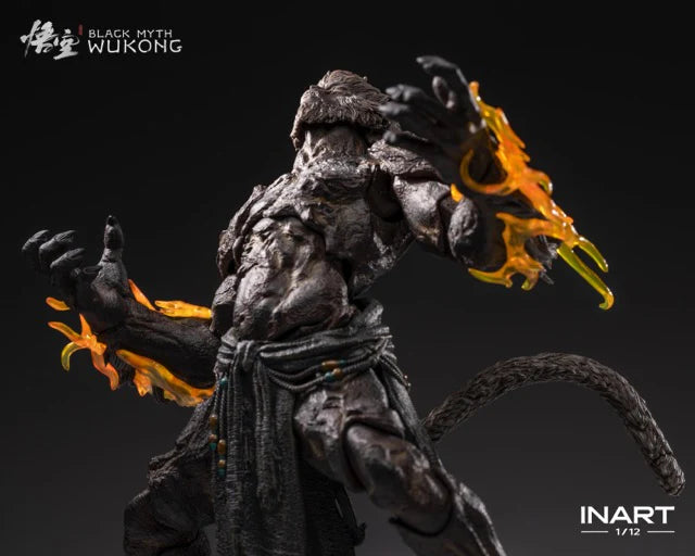 [PREORDER] INART Stone Monkey 1/12 Action Figure - Black Myth Wukong