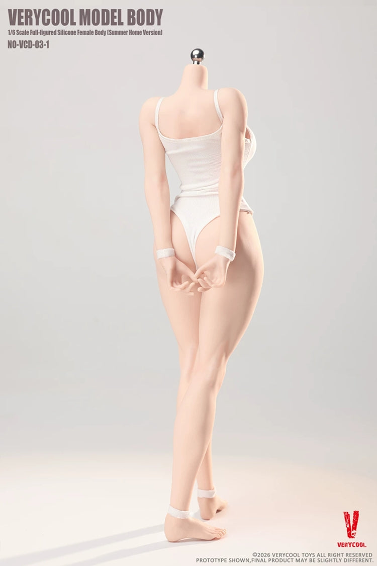 [PREORDER] VeryCool VCD-03 1/6 Curvy Silicone Female Body w/ Head Sculpt