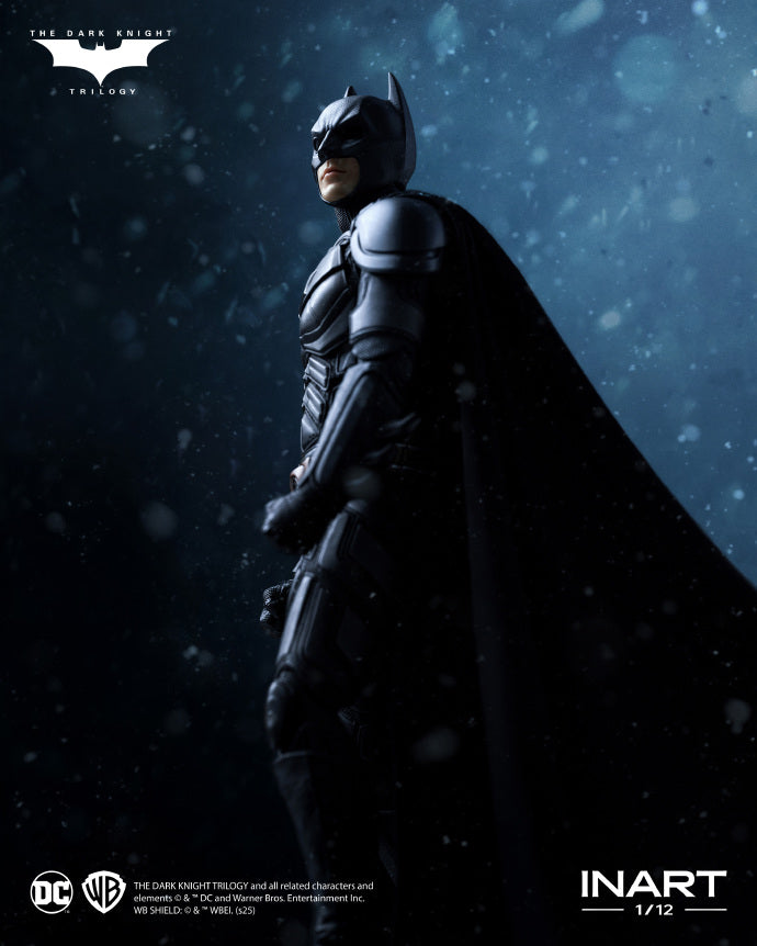 [PREORDER] INART Batman 1/12 Scale Action Figure Deluxe Ver - The Dark Knight Rises