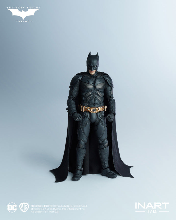[PREORDER] INART Batman 1/12 Scale Action Figure Deluxe Ver - The Dark Knight Rises