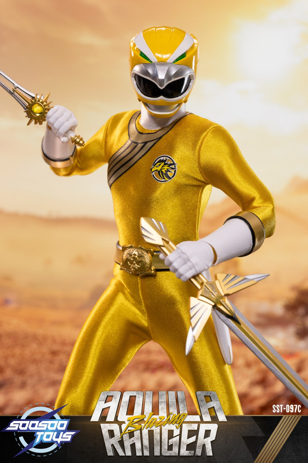 [PREORDER] SST-097 Blazing Ranger Team 1/6 Scale Action Figure Set