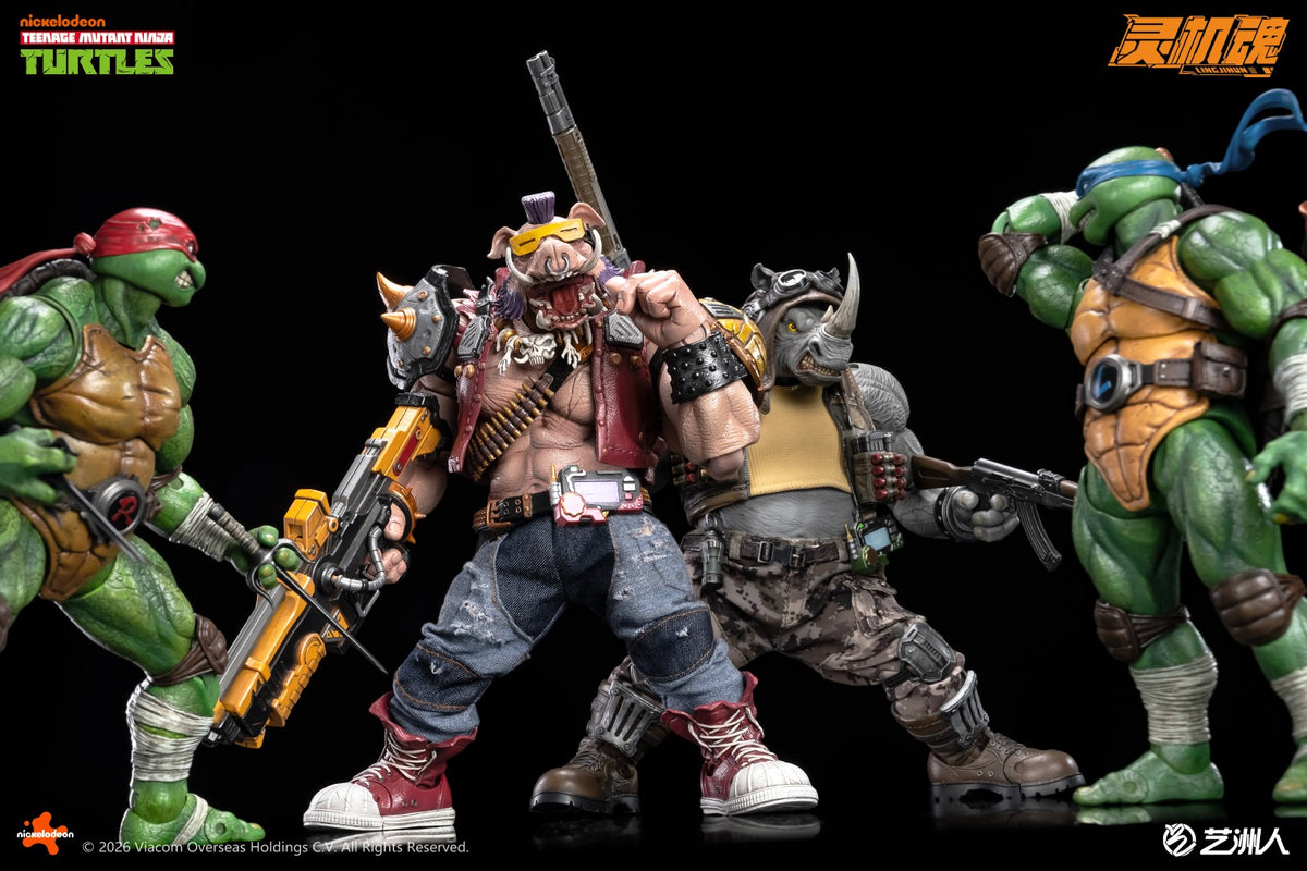 [PREORDER] LINGJIHUN Ninja Turtles Series Rocksteady