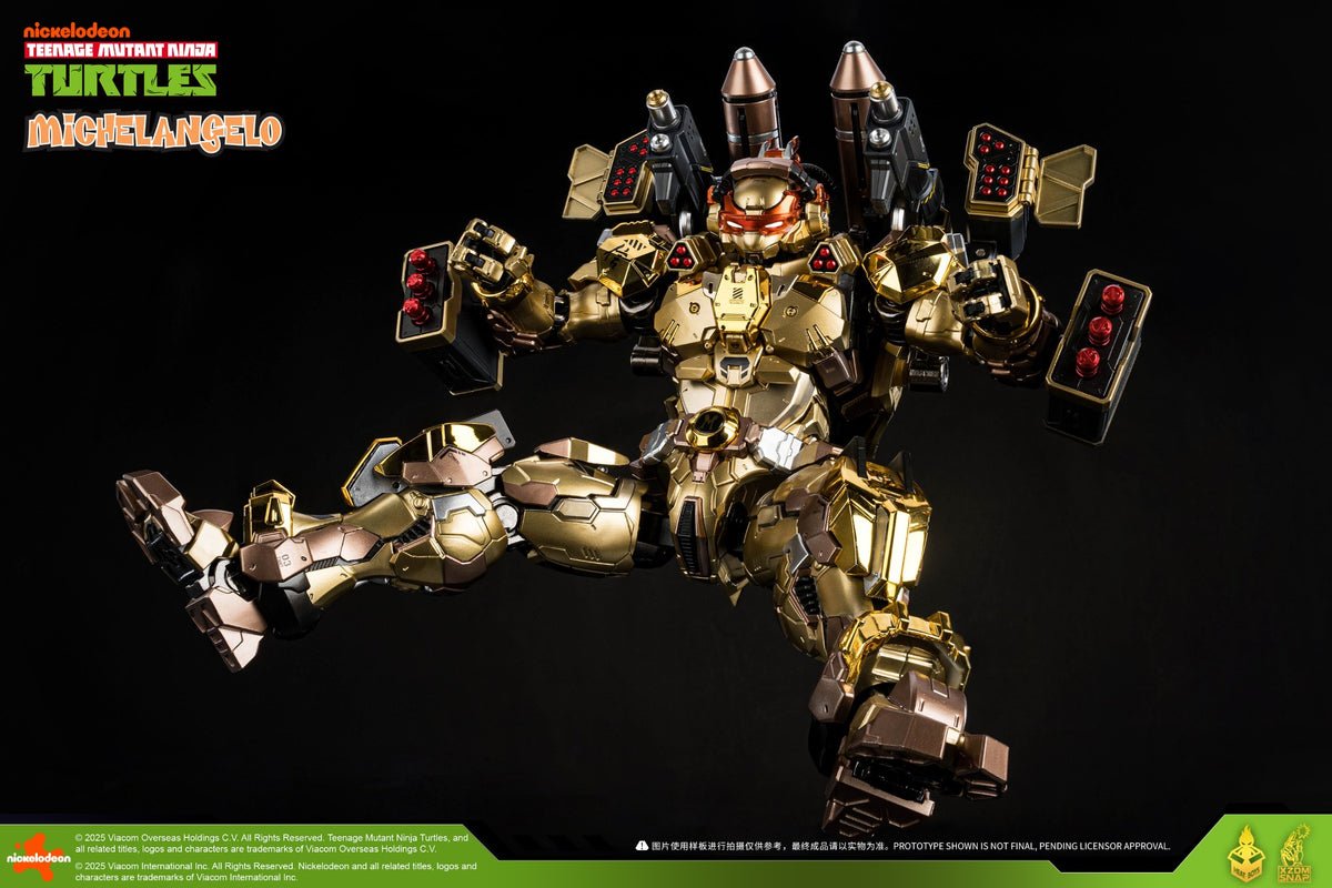 Heatboys TMNT HB0092 Michelangelo Mecha - Golden Ver