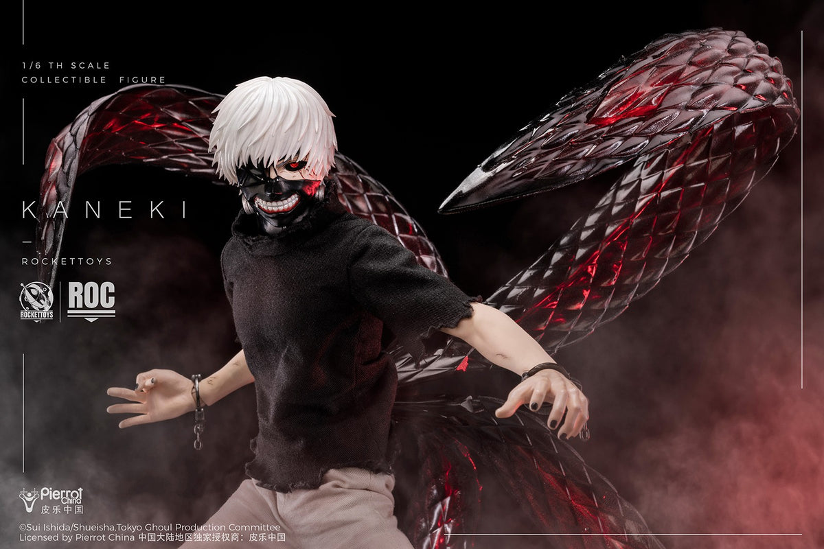 [PREORDER] ROCKET TOYS Ken Kaneki Awakening Ver - Tokyo Ghoul 1/6 Scale Action Figure